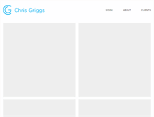 Tablet Screenshot of griggsdesign.com